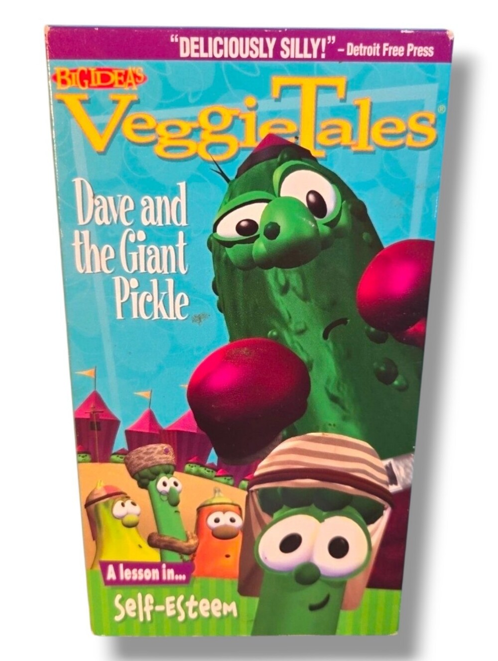 VeggieTales Dave and the Giant Pickle VHS 1997